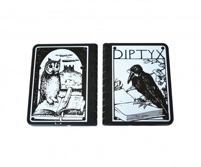 Рідер-розкладачка із двома екранами E-Ink - Diptyx E-Reader